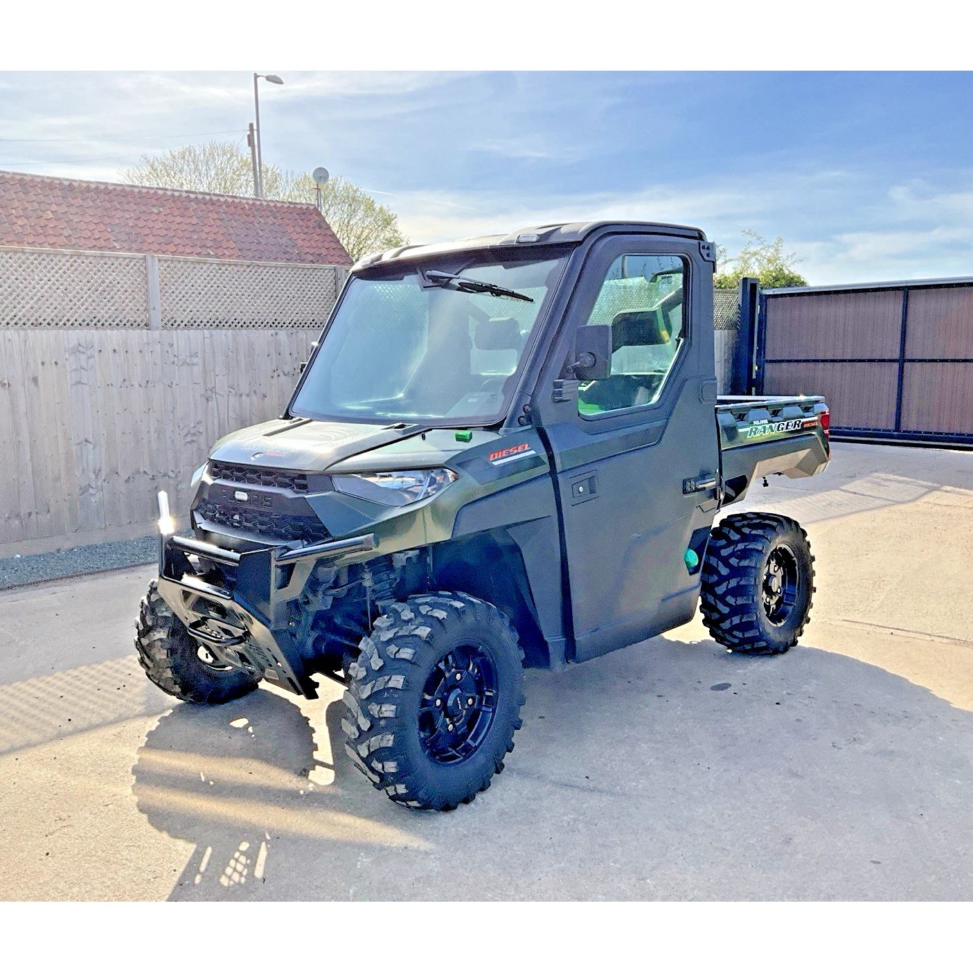 2020 ROAD REGISTERED POLARIS RANGER 902 DIESEL 4WD UTILITY VEHICLE